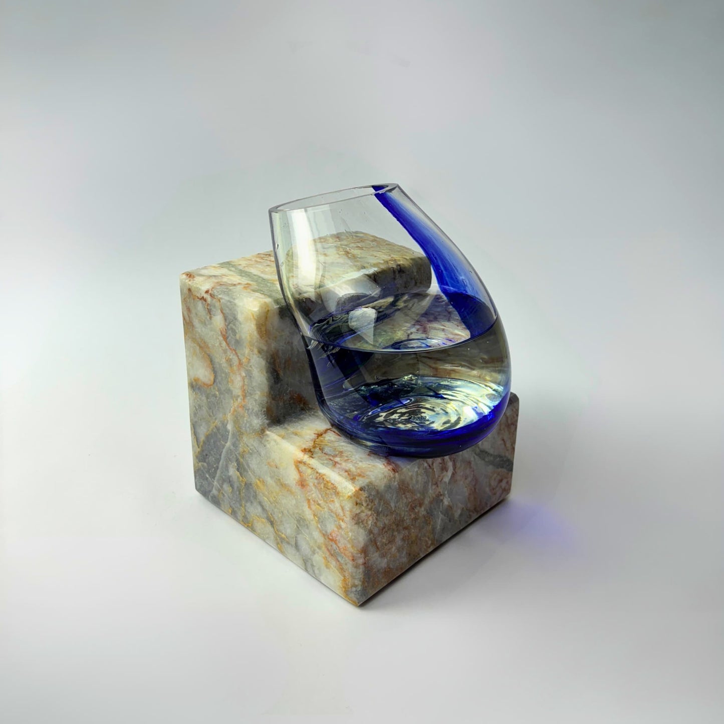 Patara Mavi Cam Vazo No: 3