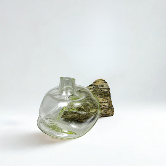 Kapadokya Şeffaf Cam Vazo No: 5