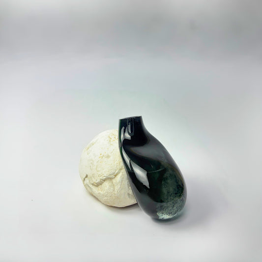 Noir Siyah Cam Vazo No: 2