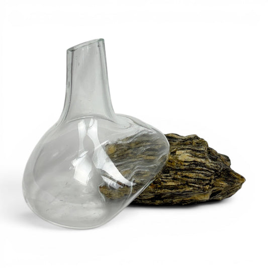 Cappadocia Transparent Glass Vase No: 12