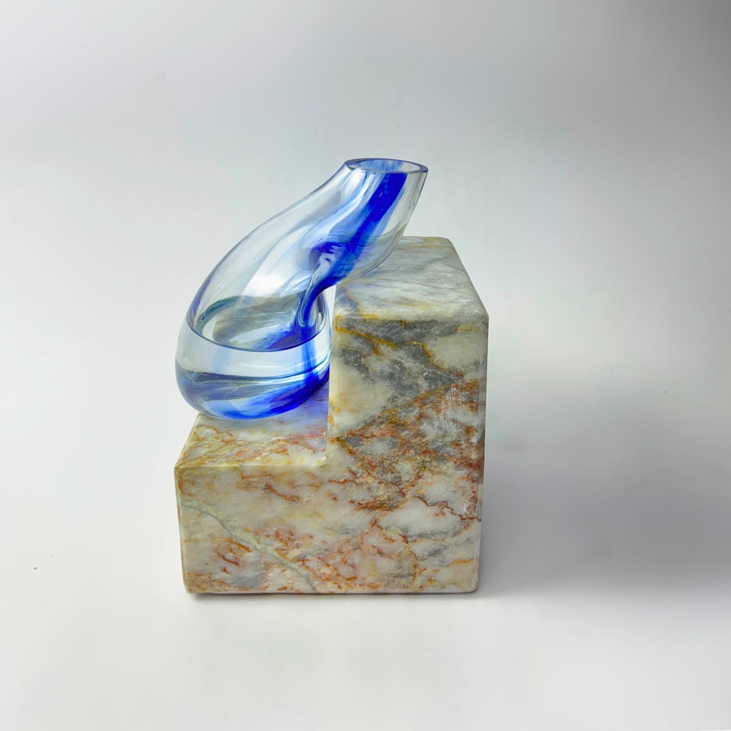 Patara Mavi Cam Vazo No: 6