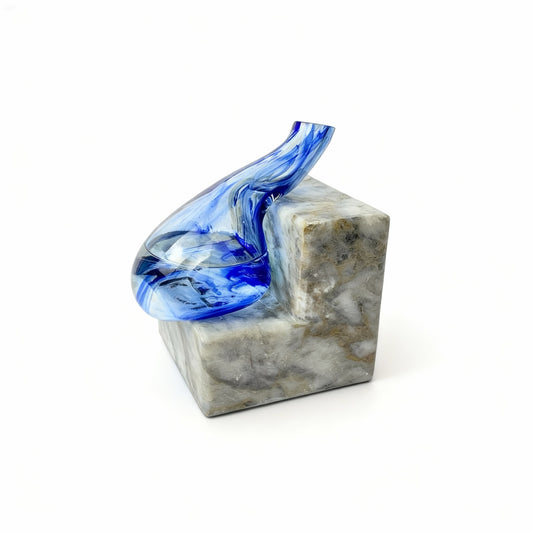 Patara Mavi Cam Vazo No: 2