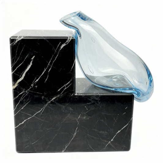 Steps Turkuaz Cam Vazo