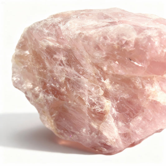 Pembe Kuvars Mavi Cam Vazo