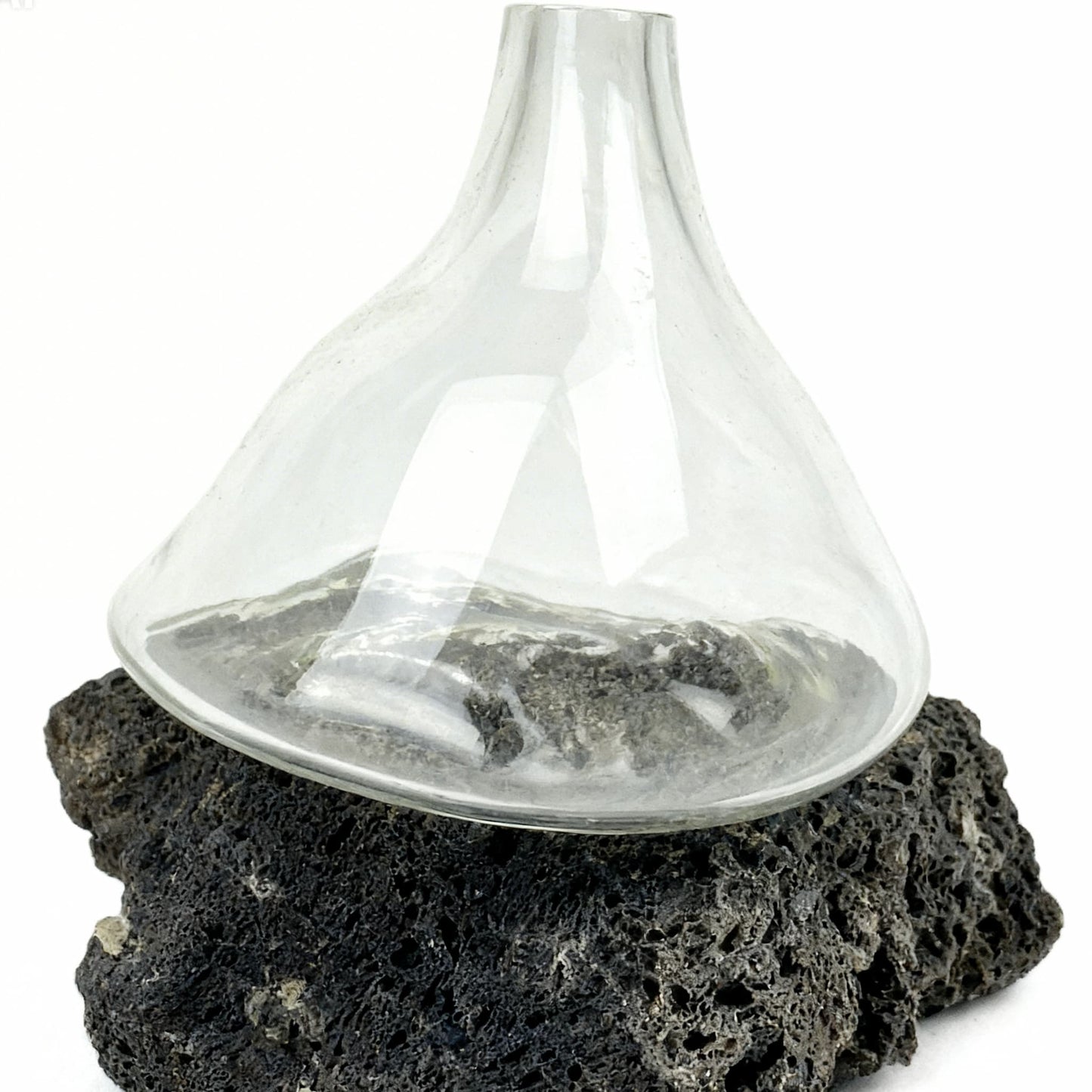 Nemrut Transparent Glass Vase No: 4