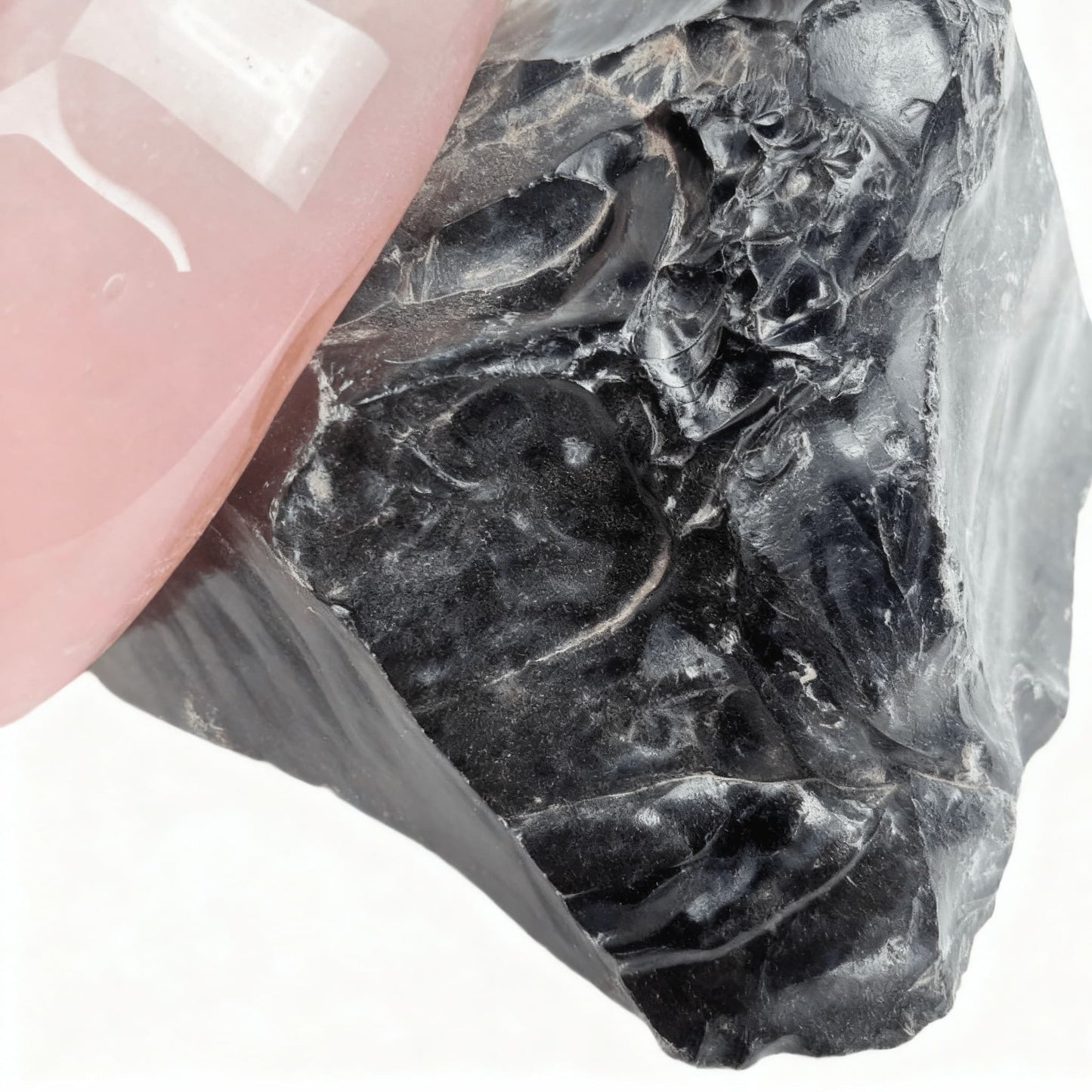 Obsidiyen Rose Cam Vazo No: 3