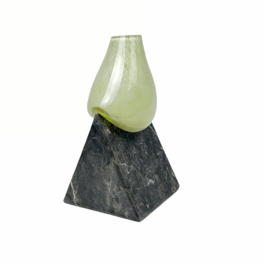 Prismo Beyaz Cam Vazo No: 1