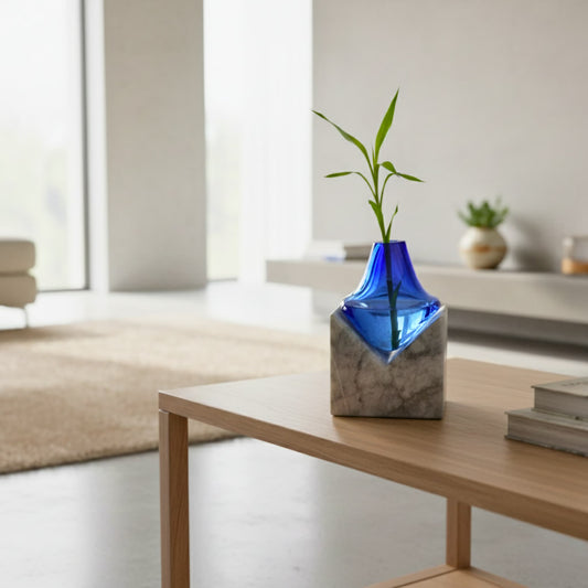 Bosphorus Mavi Cam Vazo No: 2