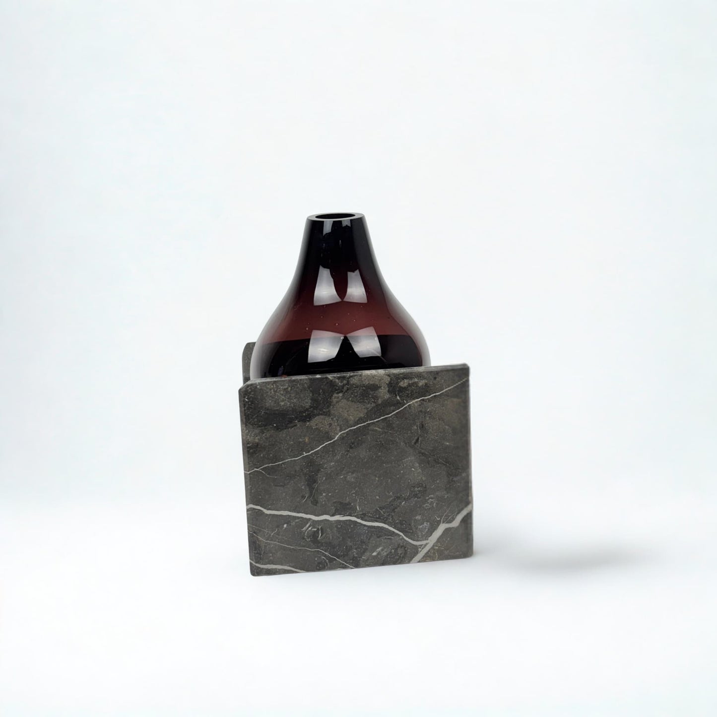 Bosphorus Noir Bordo Cam Vazo No: 1