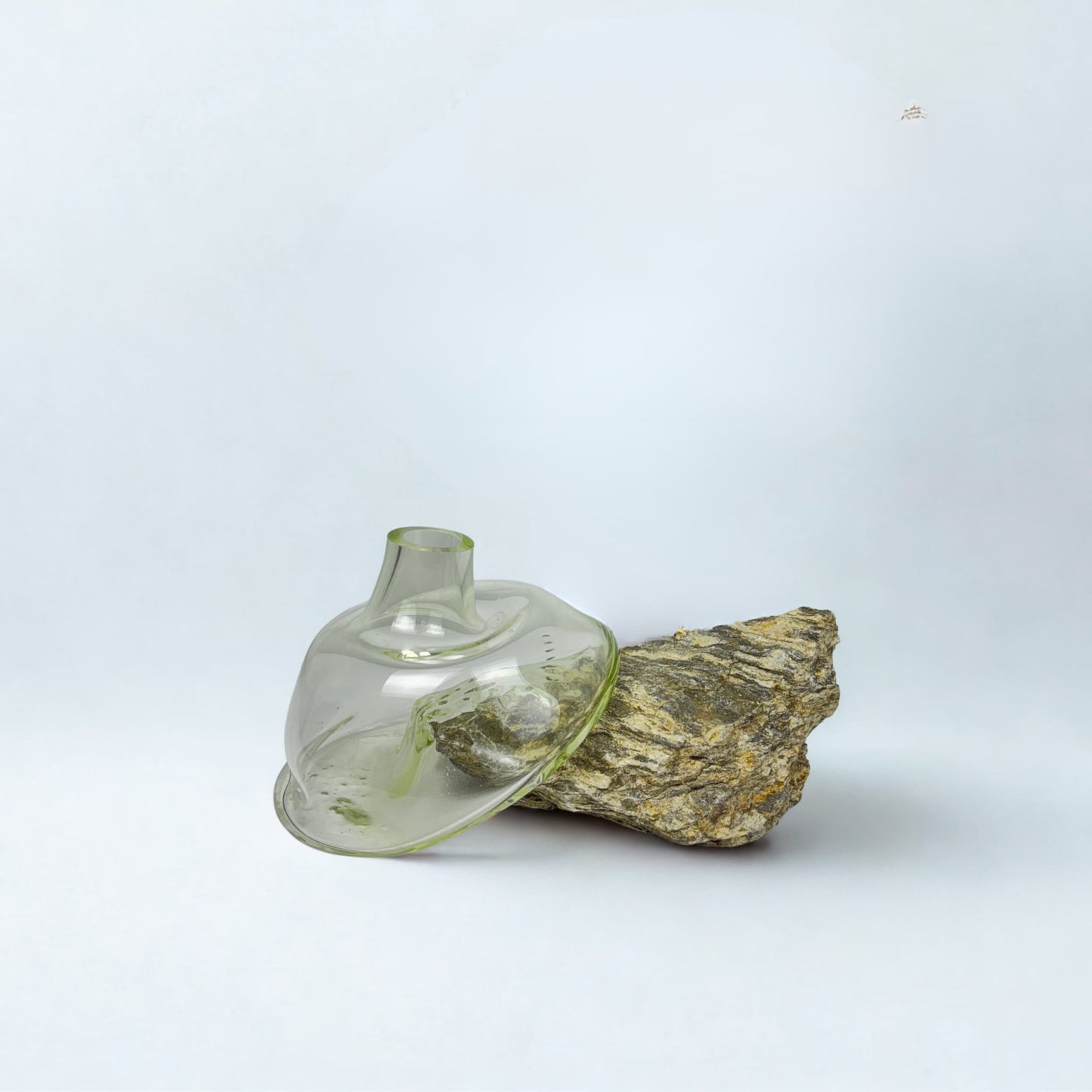 Kapadokya Şeffaf Cam Vazo No: 5