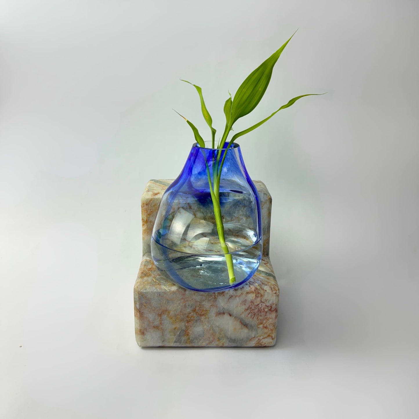 Patara Mavi Cam Vazo No: 4