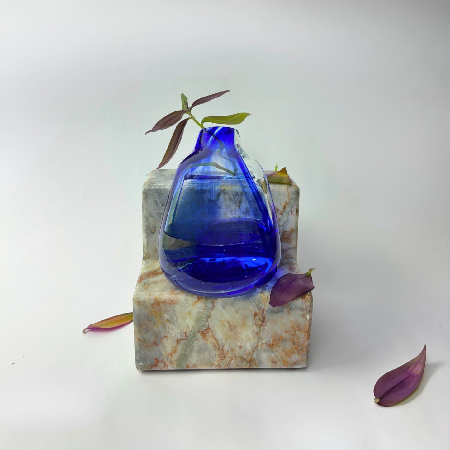 Patara Mavi Cam Vazo No: 5