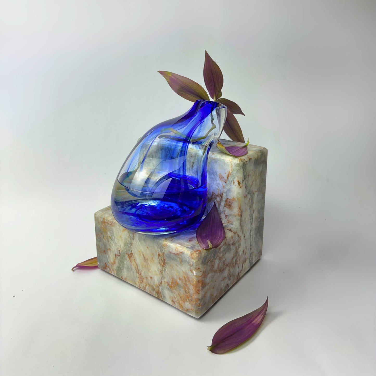 Patara Mavi Cam Vazo No: 5