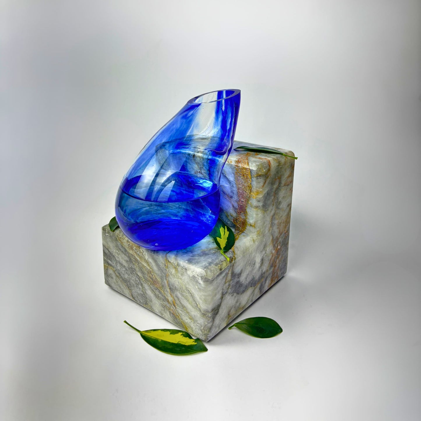 Patara Mavi Cam Vazo No: 7