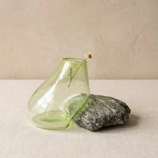 Natura Neon Yeşil Cam Vazo No:2