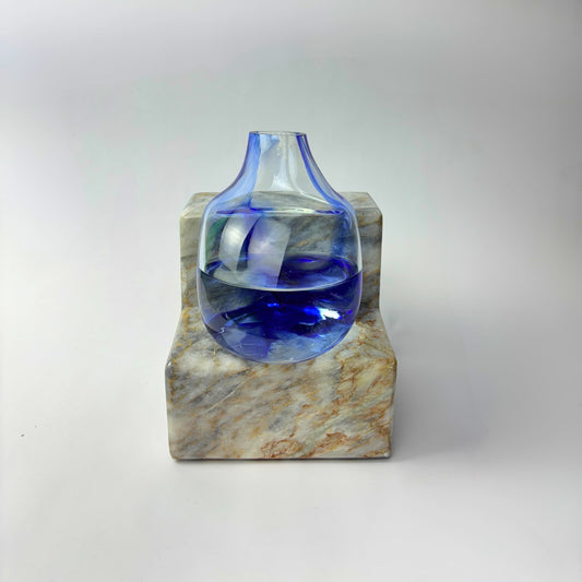 Patara Mavi Cam Vazo No: 6