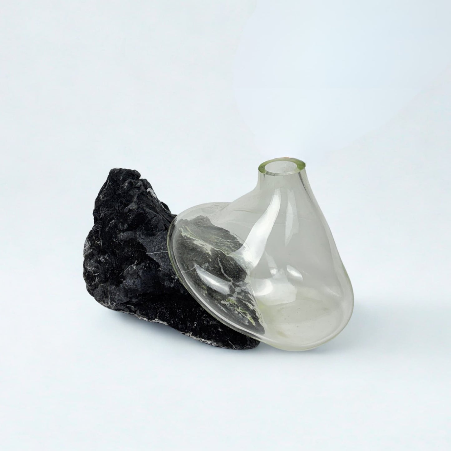 Atlas Şeffaf Cam Vazo No:2