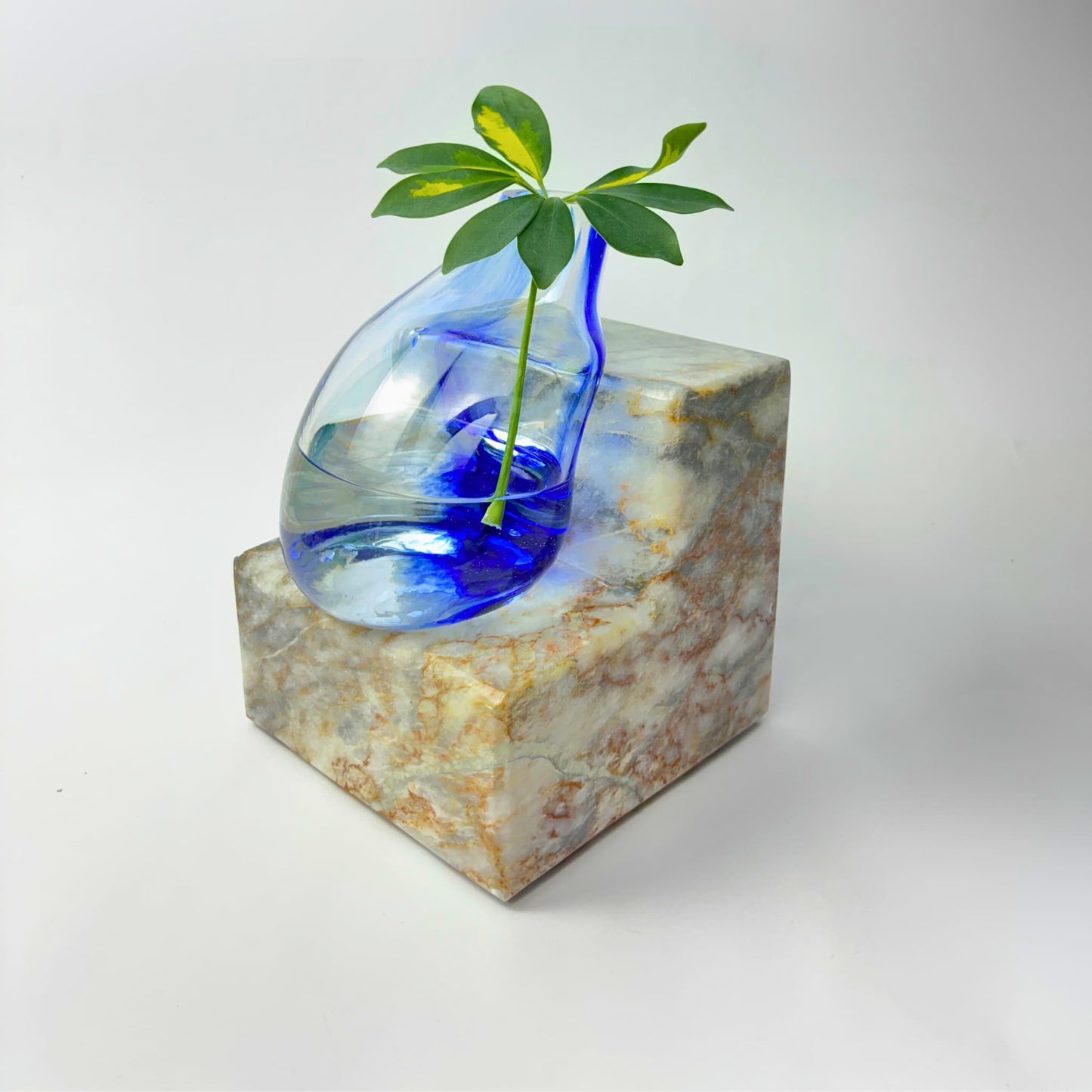 Patara Mavi Cam Vazo No: 6