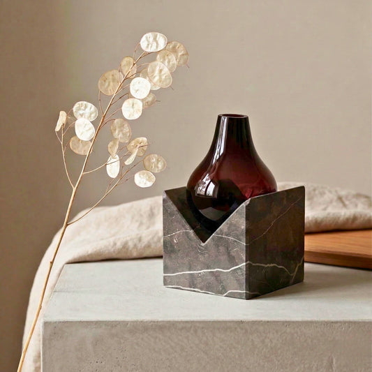 Bosphorus Noir Bordo Cam Vazo No: 1