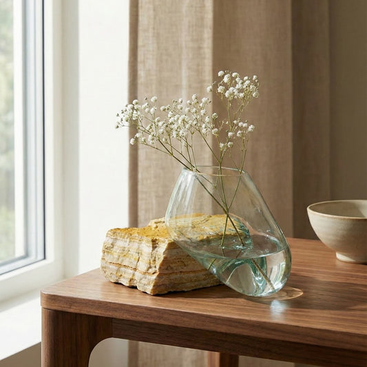 Akvaryum Şeffaf Cam Vazo