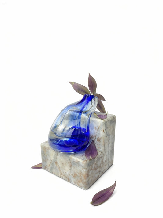 Patara Mavi Cam Vazo No: 5