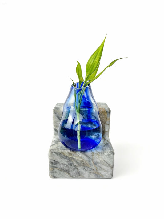 Patara Mavi Cam Vazo No: 7