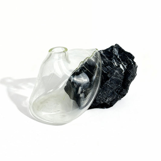 Atlas Şeffaf Cam Vazo No:4