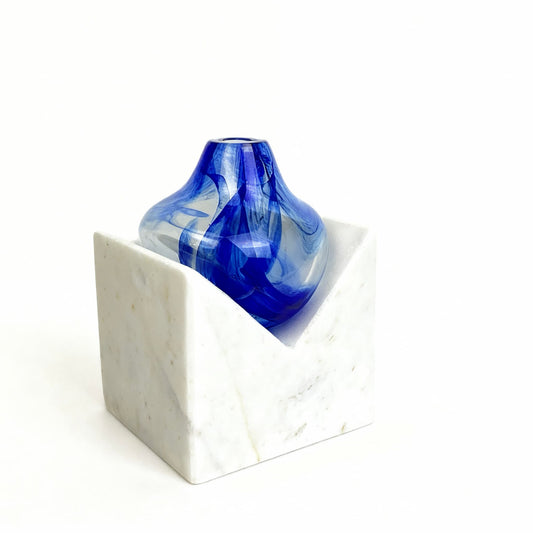 Bosphorus Mavi Cam Vazo No:3