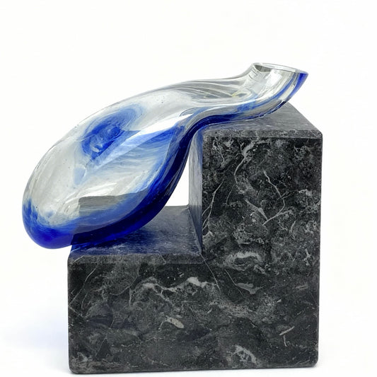 Steps Mavi Cam Vazo No: 2