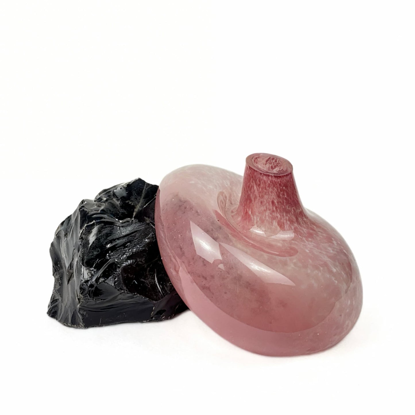 Obsidyen Rose Cam Vazo No: 1