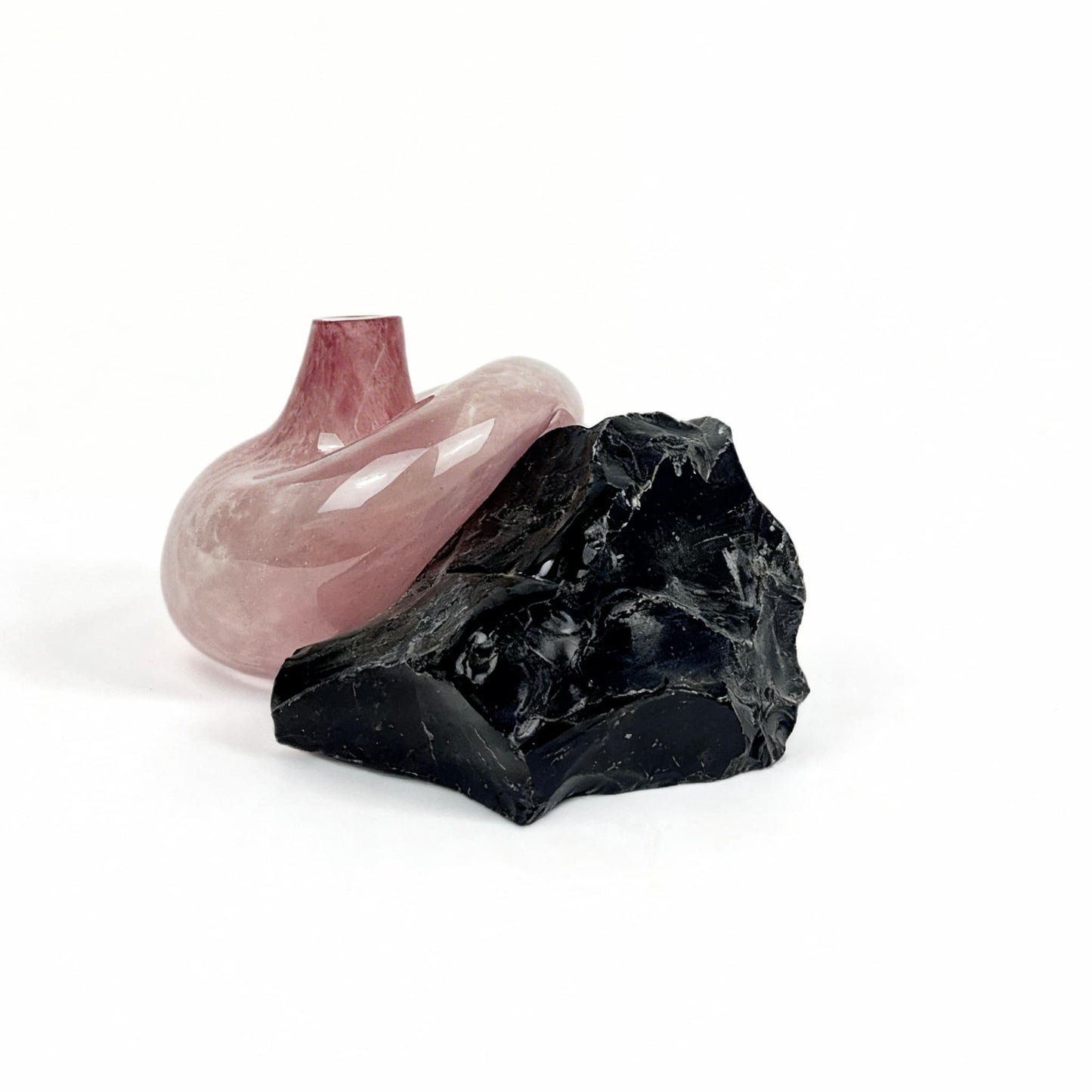 Obsidyen Rose Cam Vazo No: 1