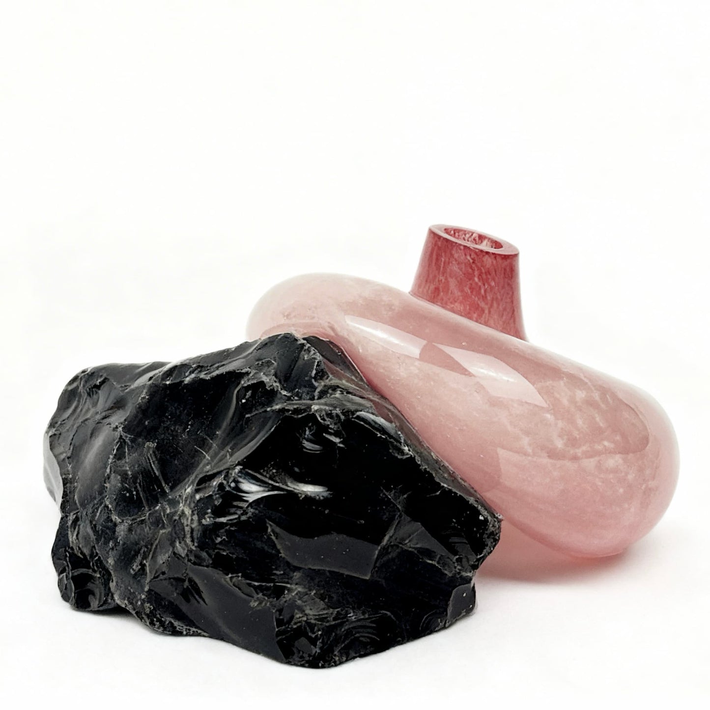 Obsidyen Rose Cam Vazo No: 1