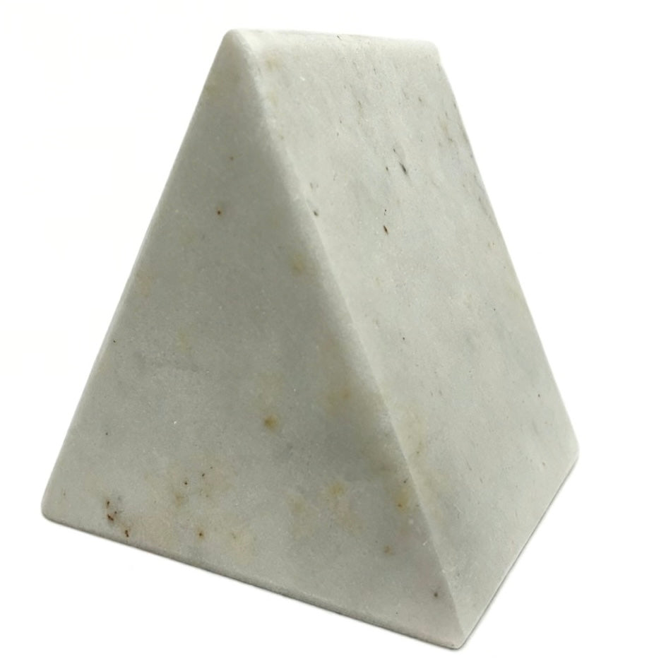 Prismo Beyaz Cam Vazo No:3