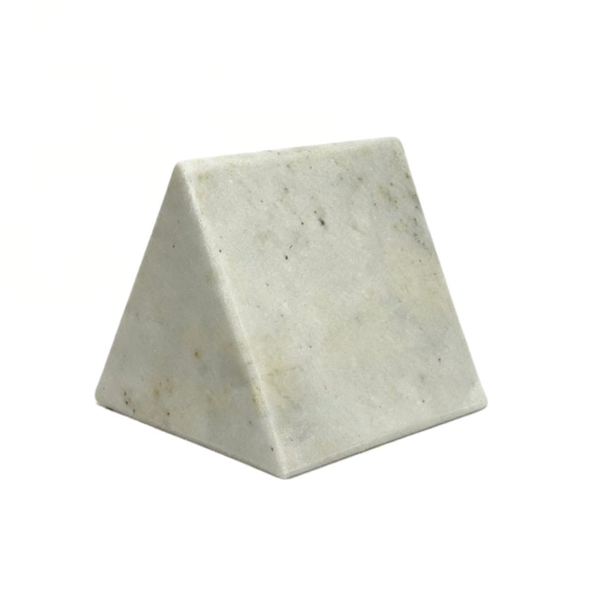 Prismo Beyaz Cam Vazo No:3