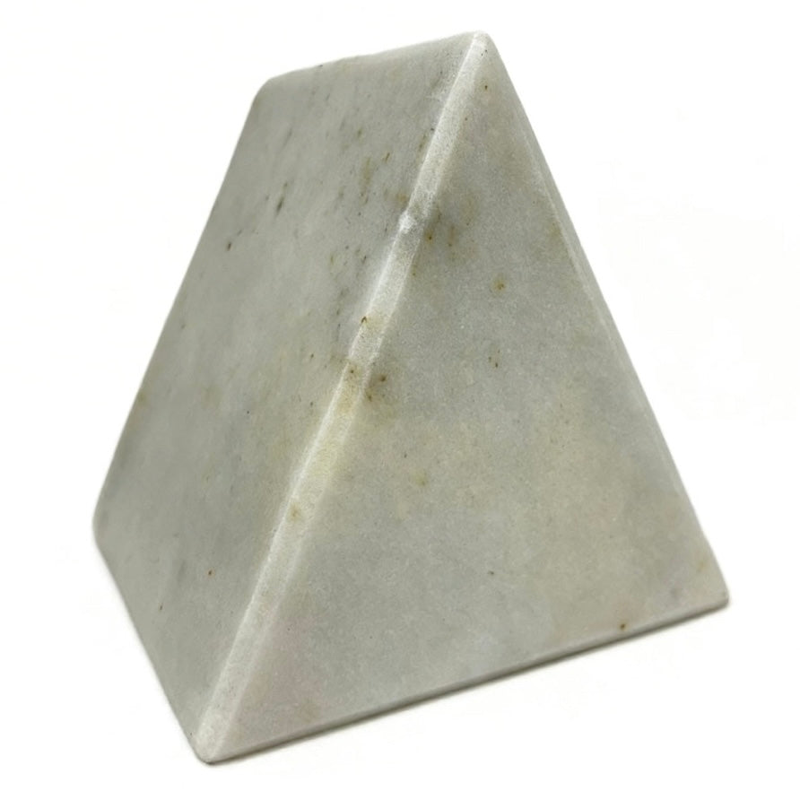 Prismo Beyaz Cam Vazo No:3