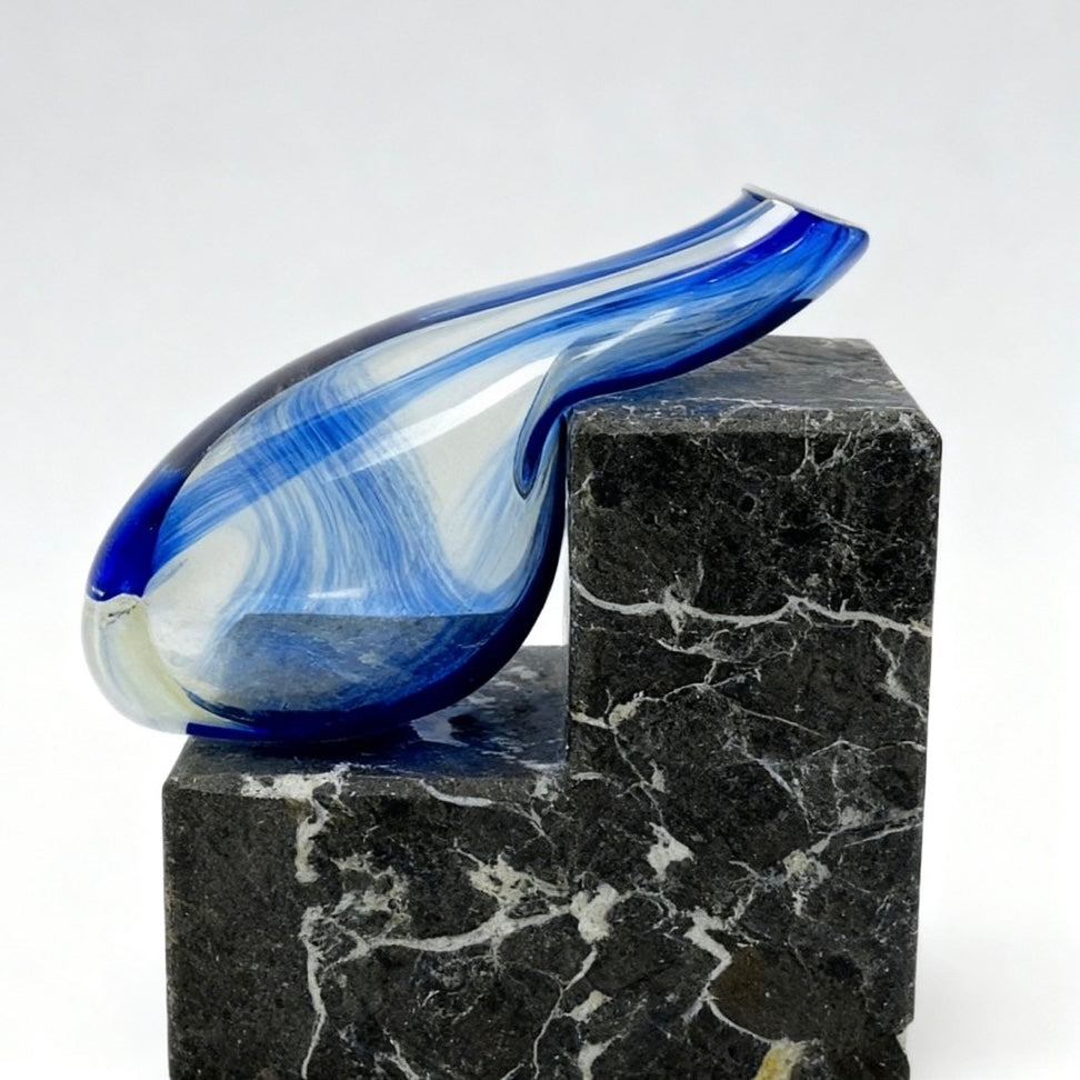 Steps Mavi Cam Vazo No: 5