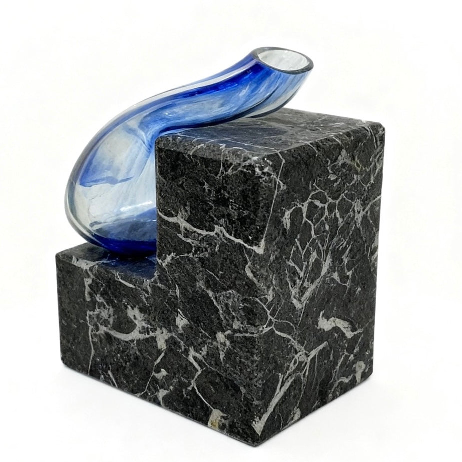 Steps Mavi Cam Vazo No: 5