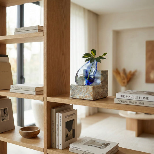 Patara Mavi Cam Vazo No: 6