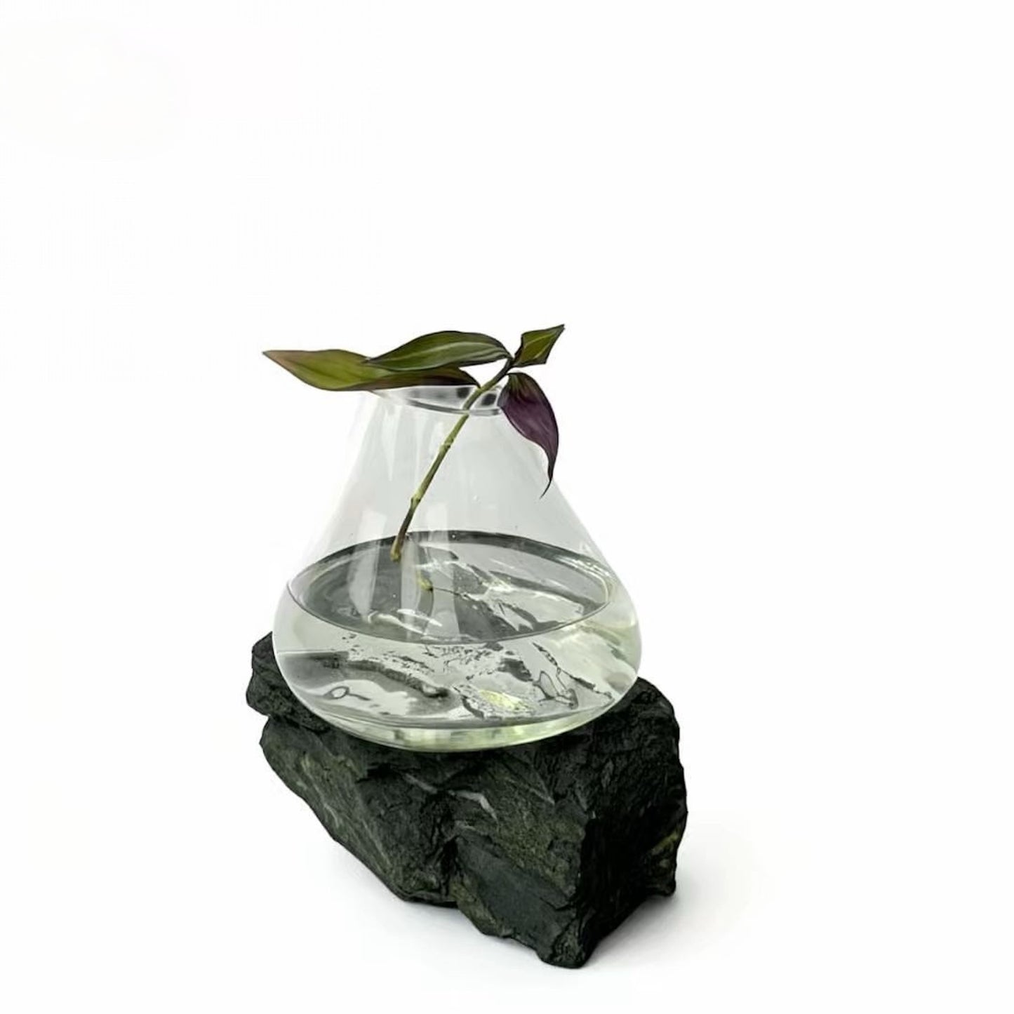 Likya Şeffaf Cam Vazo No:3