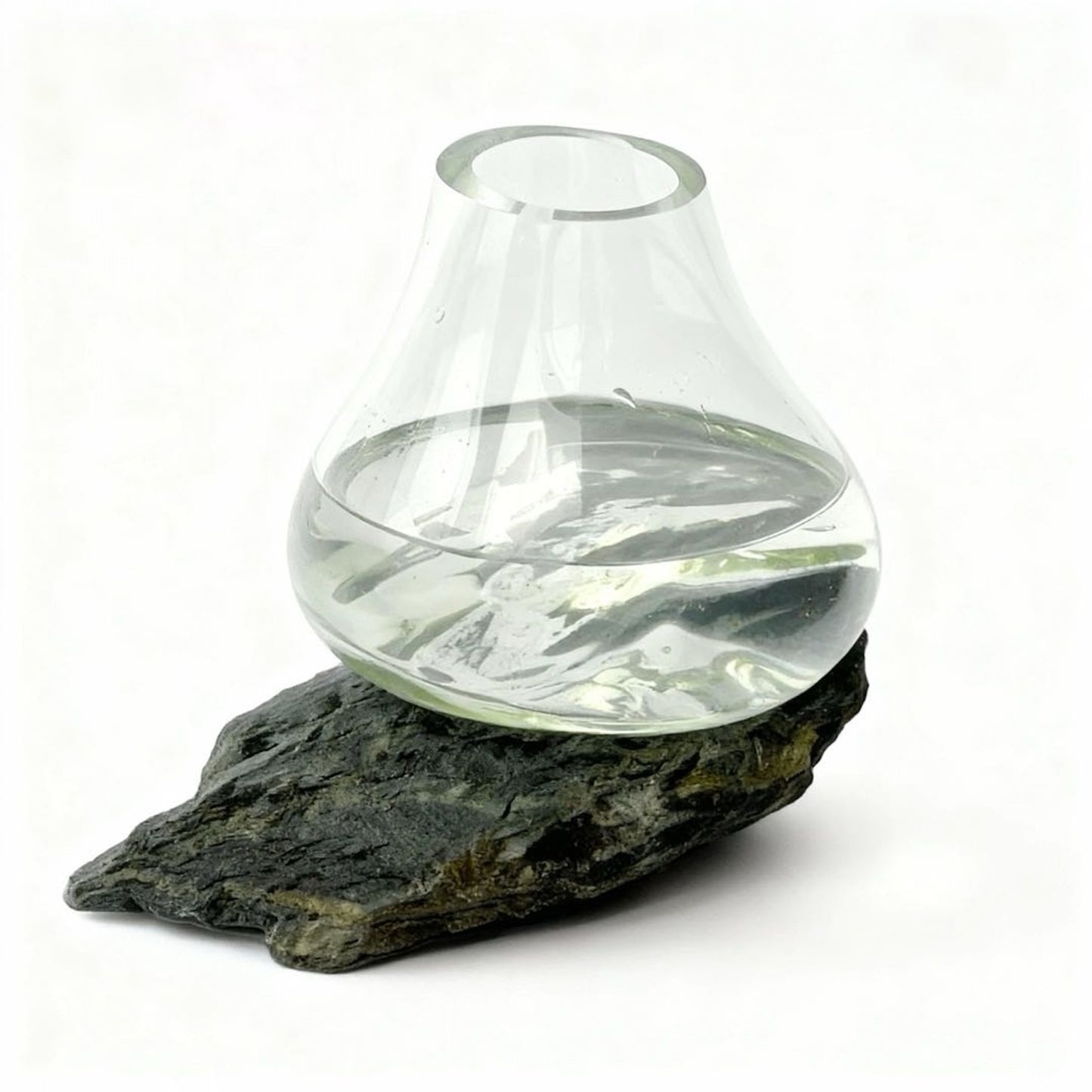 Likya Şeffaf Cam Vazo No:3