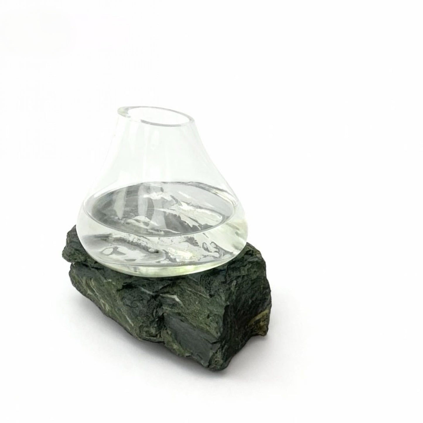 Likya Şeffaf Cam Vazo No:3